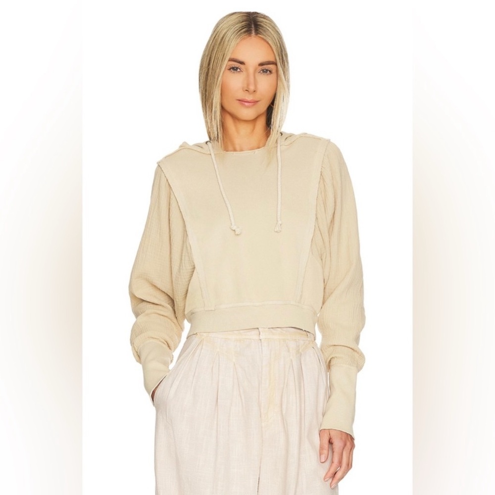 Free People Hoodie - Brand New With Tags— Such a Unique Piece.. MSRP $128.00
